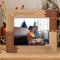 You Found Parts Of Me Personalized Wooden Frame-10" x 8" Brown Horizontal