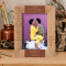 I Believe That Dreams Can Come True Personalized Wooden Frame 5" x 7" Brown (Vertical)
