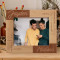 Why She Loves Him Personalized Wooden Frame-10" x 8" Brown Horizontal