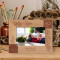 Why Him Personalized Wooden Frame-6" x 4" Brown Horizontal