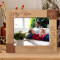 Why Him Personalized Wooden Frame-10" x 8" Brown Horizontal