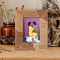 My Day Is Not Complete If I Don't Tell You I Love You Personalized Wooden Frame 3 1/2" x 5" Brown (Vertical)