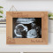 Promoted To Grandparents Personalized Wooden Frame-7" x 5" Brown Horizontal