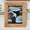 Promoted To Grandparents Personalized Wooden Frame 8" x 10" Brown (Vertical)