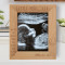 Little Miracle Personalized Wooden Frame 8" x 10" Brown (Vertical)