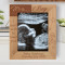 It's A Boy Personalized Wooden Frame 8" x 10" Brown (Vertical)