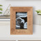Hello Little Princess Personalized Wooden Frame 3 1/2" x 5" Brown (Vertical)