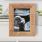 Hello Little Princess Personalized Wooden Frame 5" x 7" Brown (Vertical)