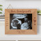Dear Grandparents, I Can't Wait To Meet You Personalized Wooden Frame-7" x 5" Brown Horizontal