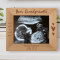 Dear Grandparents, I Can't Wait To Meet You Personalized Wooden Frame-10" x 8" Brown Horizontal