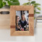 Live Your Best Life Today & Everyday Personalized Wooden Frame 4" x 6" Brown (Vertical)