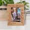 Happy 50th Birthday Mr Amazing Personalized Wooden Frame 4" x 6" Brown (Vertical)