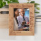 Happy 50th Birthday Mr Amazing Personalized Wooden Frame 5" x 7" Brown (Vertical)