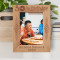 50th Birthday Made In The 70's Personalized Wooden Frame 5" x 7" Brown (Vertical)