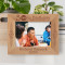 50th Birthday Made In The 70's Personalized Wooden Frame-7" x 5" Brown Horizontal