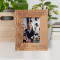 Every Year Is Just One Year Closer To Perfection Personalized Wooden Frame 3 1/2" x 5" Brown (Vertical)