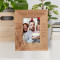 Enjoy Every Moment On This Day Personalized Wooden Frame 3 1/2" x 5" Brown (Vertical)
