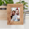 Enjoy Every Moment On This Day Personalized Wooden Frame 4" x 6" Brown (Vertical)