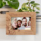 Enjoy Every Moment On This Day Personalized Wooden Frame-6" x 4" Brown Horizontal