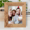 Enjoy Every Moment On This Day Personalized Wooden Frame 8" x 10" Brown (Vertical)