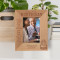 Today Is Your Day Personalized Wooden Frame 3 1/2" x 5" Brown (Vertical)
