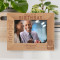 Today Is Your Day Personalized Wooden Frame-7" x 5" Brown Horizontal