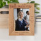Enjoy Your Special Day Personalized Wooden Frame 5" x 7" Brown (Vertical)