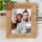 Joy Smile Hug Happiness Birthday Personalized Wooden Frame 8" x 10" Brown (Vertical)