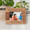 May You Have All The Love Your Heart Can Hold Personalized Wooden Frame-5" x 3 1/2" Brown Horizontal