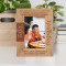 May You Have All The Love Your Heart Can Hold Personalized Wooden Frame 4" x 6" Brown (Vertical)