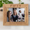 Fifty Happy 50th Birthday Personalized Wooden Frame-10" x 8" Brown Horizontal