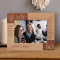 Wishing You A Fabulous Year Personalized Wooden Frame-7" x 5" Brown Horizontal
