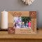 Sixty & Fabulous Personalized Wooden Frame-5" x 3 1/2" Brown Horizontal