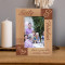 Sixty & Fabulous Personalized Wooden Frame 4" x 6" Brown (Vertical)