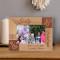 Sixty & Fabulous Personalized Wooden Frame-6" x 4" Brown Horizontal