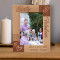 Sixty & Fabulous Personalized Wooden Frame 5" x 7" Brown (Vertical)