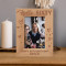Hello Sixty Personalized Wooden Frame 4" x 6" Brown (Vertical)