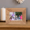 Have A Great 60th Birthday Personalized Wooden Frame-5" x 3 1/2" Brown Horizontal