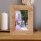 Have A Great 60th Birthday Personalized Wooden Frame 4" x 6" Brown (Vertical)