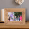 Have A Great 60th Birthday Personalized Wooden Frame-6" x 4" Brown Horizontal