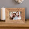 May All Your Dreams Come True Personalized Wooden Frame-5" x 3 1/2" Brown Horizontal