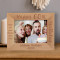 May All Your Dreams Come True Personalized Wooden Frame-7" x 5" Brown Horizontal