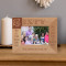May All Your Dreams Come True Personalized Wooden Frame-5" x 3 1/2" Brown Horizontal