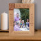 May All Your Dreams Come True Personalized Wooden Frame 5" x 7" Brown (Vertical)
