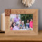 May All Your Dreams Come True Personalized Wooden Frame-7" x 5" Brown Horizontal