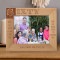 May All Your Dreams Come True Personalized Wooden Frame-10" x 8" Brown Horizontal