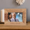 May You Always Have That Shining Smile Like Today Personalized Wooden Frame-6" x 4" Brown Horizontal