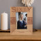 Have A Great 60th Birthday Personalized Wooden Frame 3 1/2" x 5" Brown (Vertical)