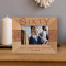 Have A Great 60th Birthday Personalized Wooden Frame-5" x 3 1/2" Brown Horizontal