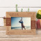 Cousin Is A Friend That Will Love You Forever Personalized Wooden Frame-6" x 4" Brown Horizontal